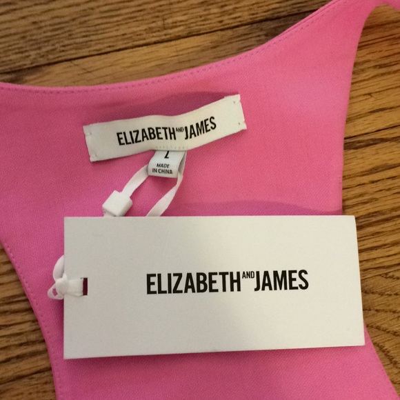 Elizabeth and James racerback Harlow top in pink - Picture 6 of 7